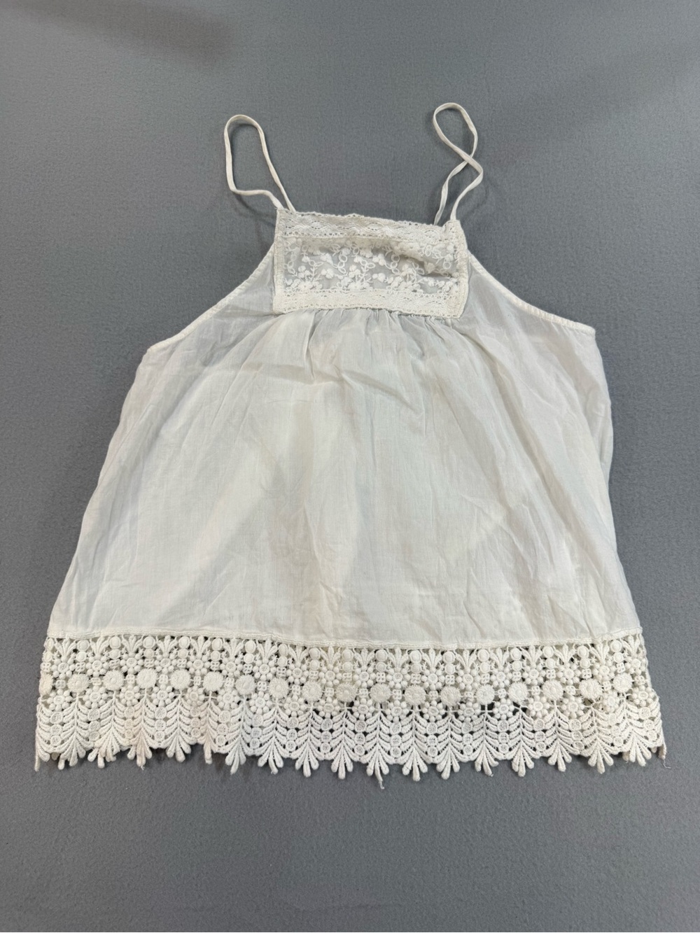 Cotton On White Crochet Detail Tank